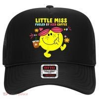 Little Miss Fueled By Iced Coffee Funny Coffee Drinking Hat thumb 0