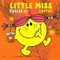 Little Miss Fueled By Iced Coffee Funny Coffee Drinking Kati Licensed 12" Camo Cuffed Beanie thumb 2