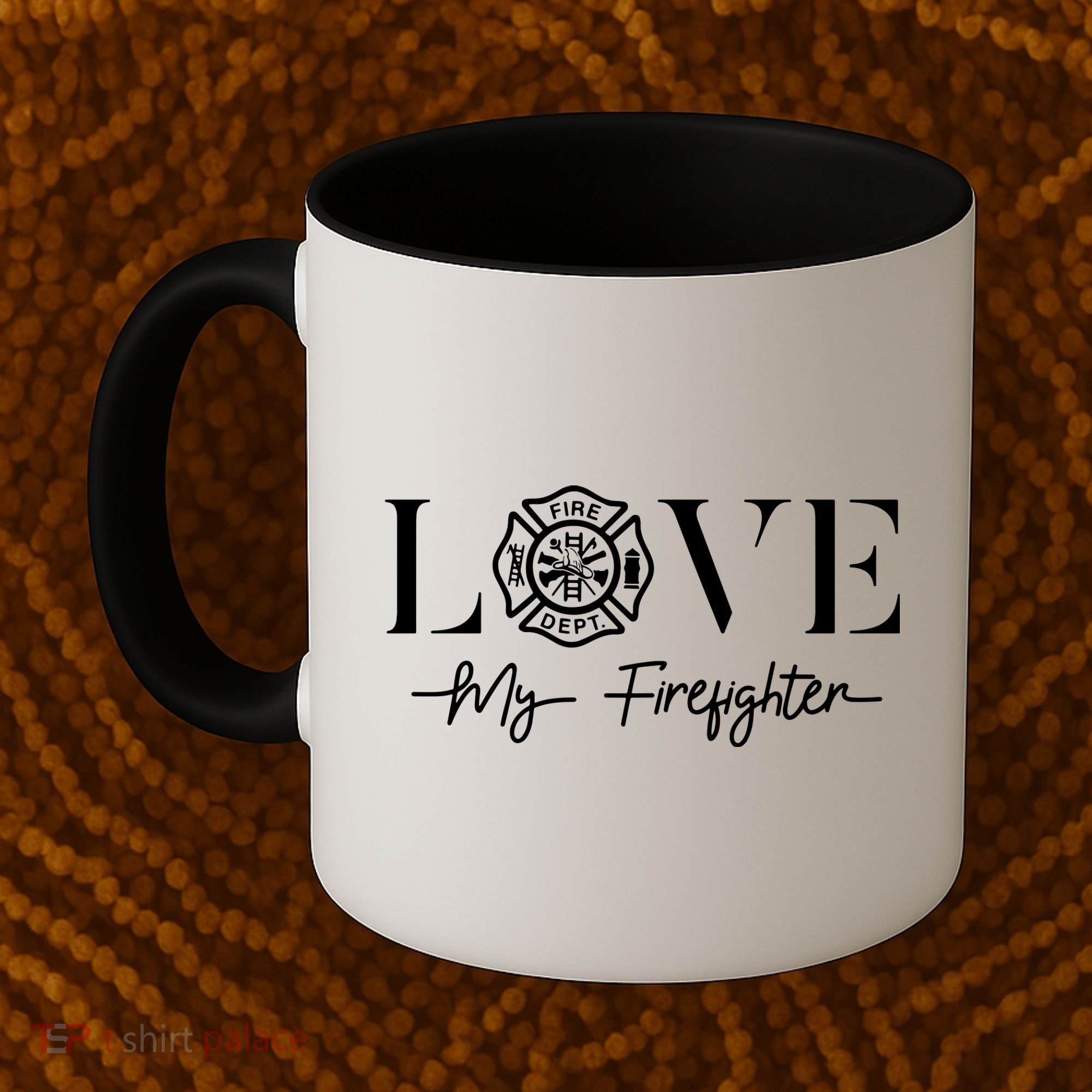 Love My Firefighter Wife Girlfriend Gift Coffee Mug