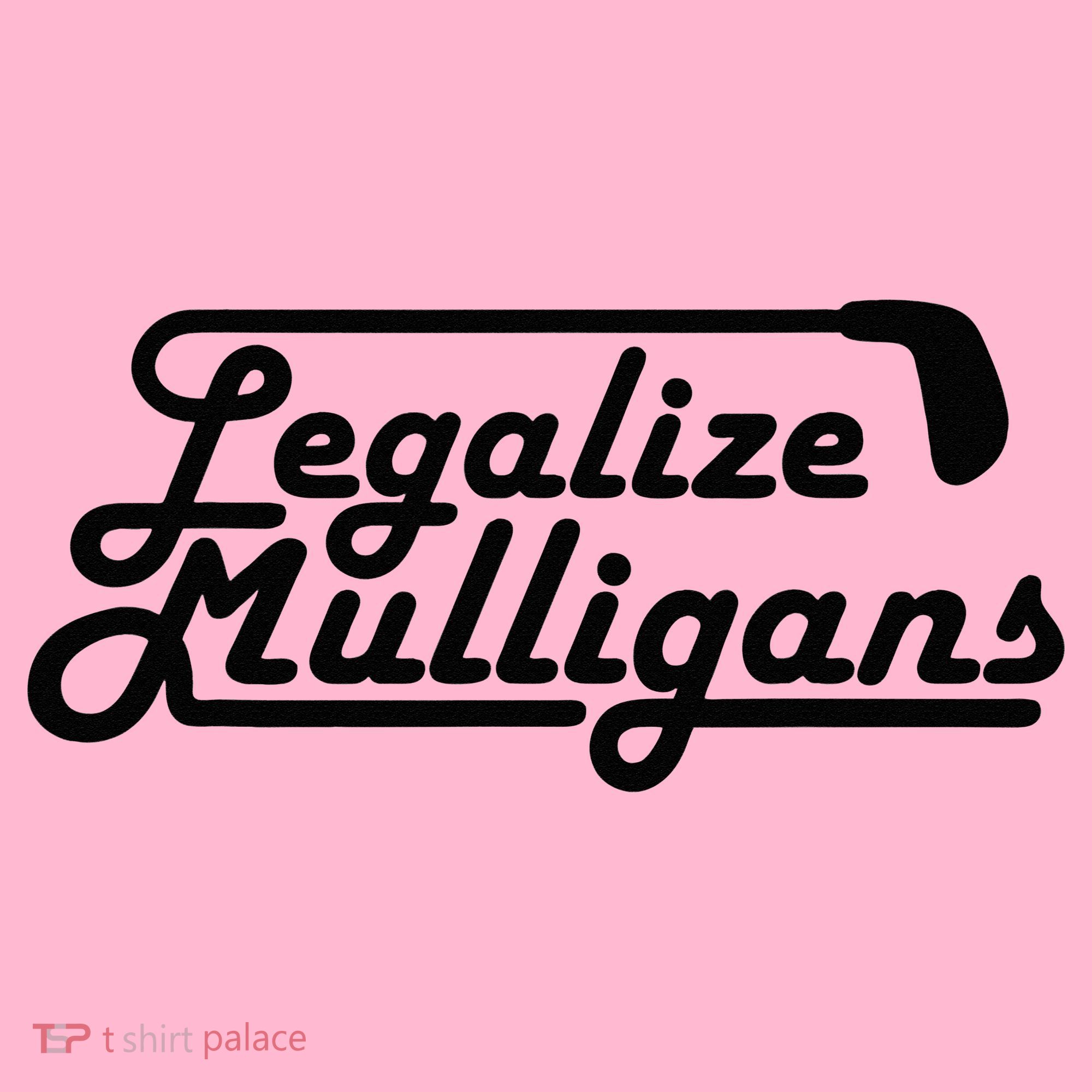 Legalize Mulligans Funny Golf Gift Coaster