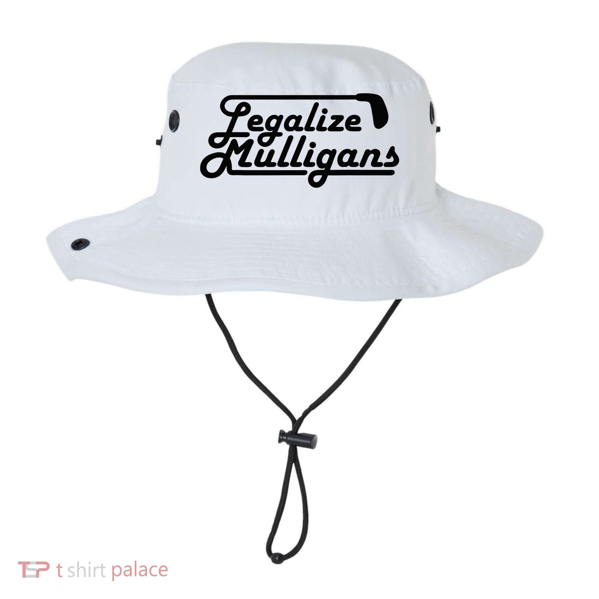 Legalize Mulligans Funny Golf Gift Bucket Hat
