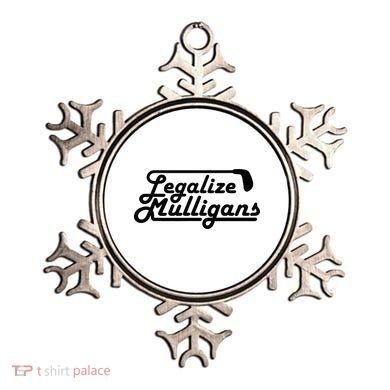 Legalize Mulligans Funny Golf Gift Ornament