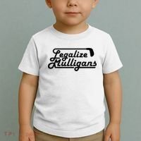 Legalize Mulligans Funny Golf Gift Toddler T-Shirt thumb 2
