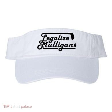 Legalize Mulligans Funny Golf Gift Visor