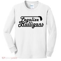 Legalize Mulligans Funny Golf Gift Kids Long Sleeve Shirt thumb 0