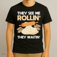 Lefse Master Funny Lefse T-Shirt thumb 3
