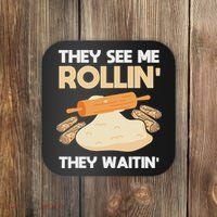 Lefse Master Funny Lefse Coaster thumb 0