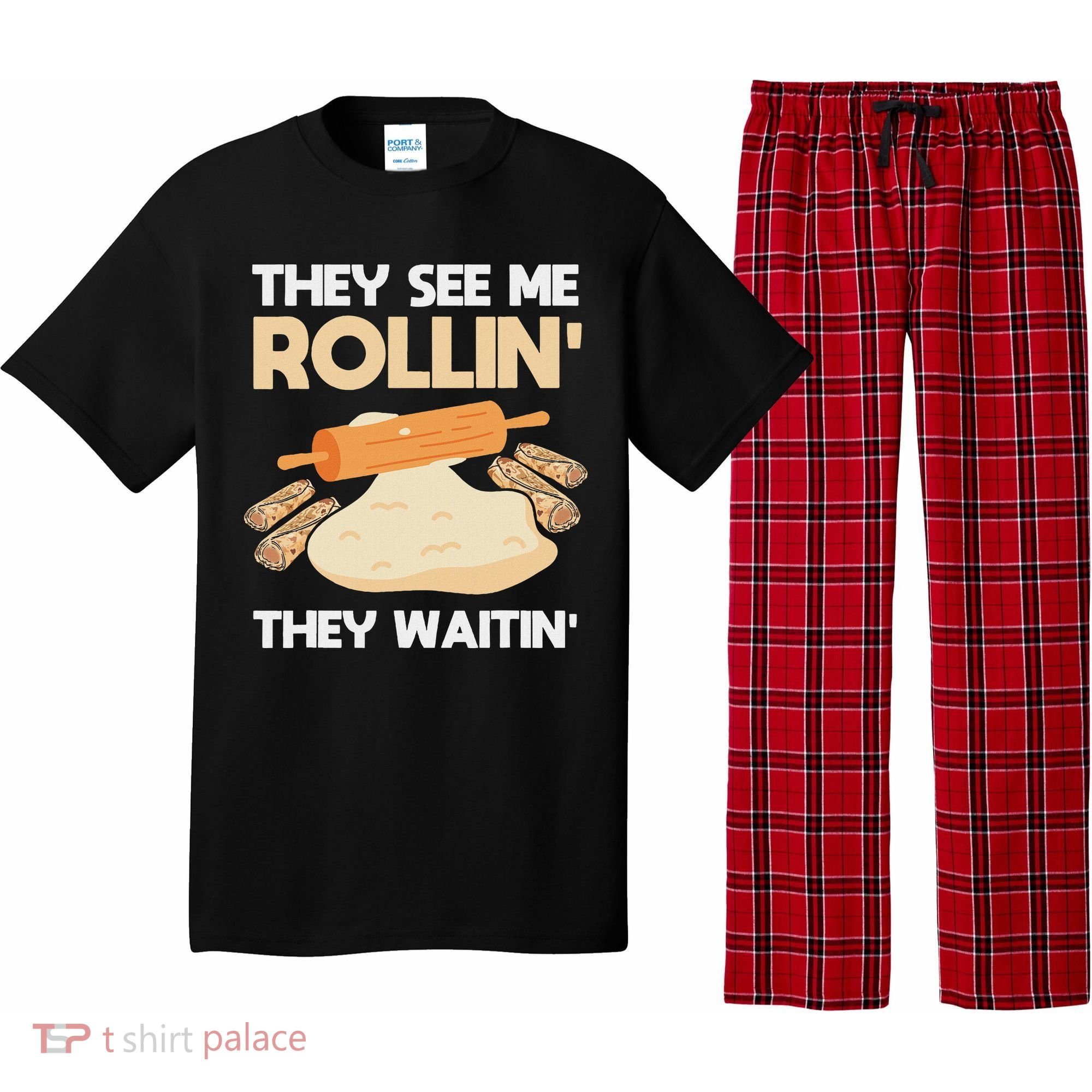 Lefse Master Funny Lefse Pajama Set