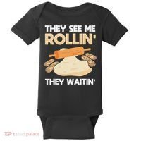 Lefse Master Funny Lefse Baby Bodysuit thumb 0