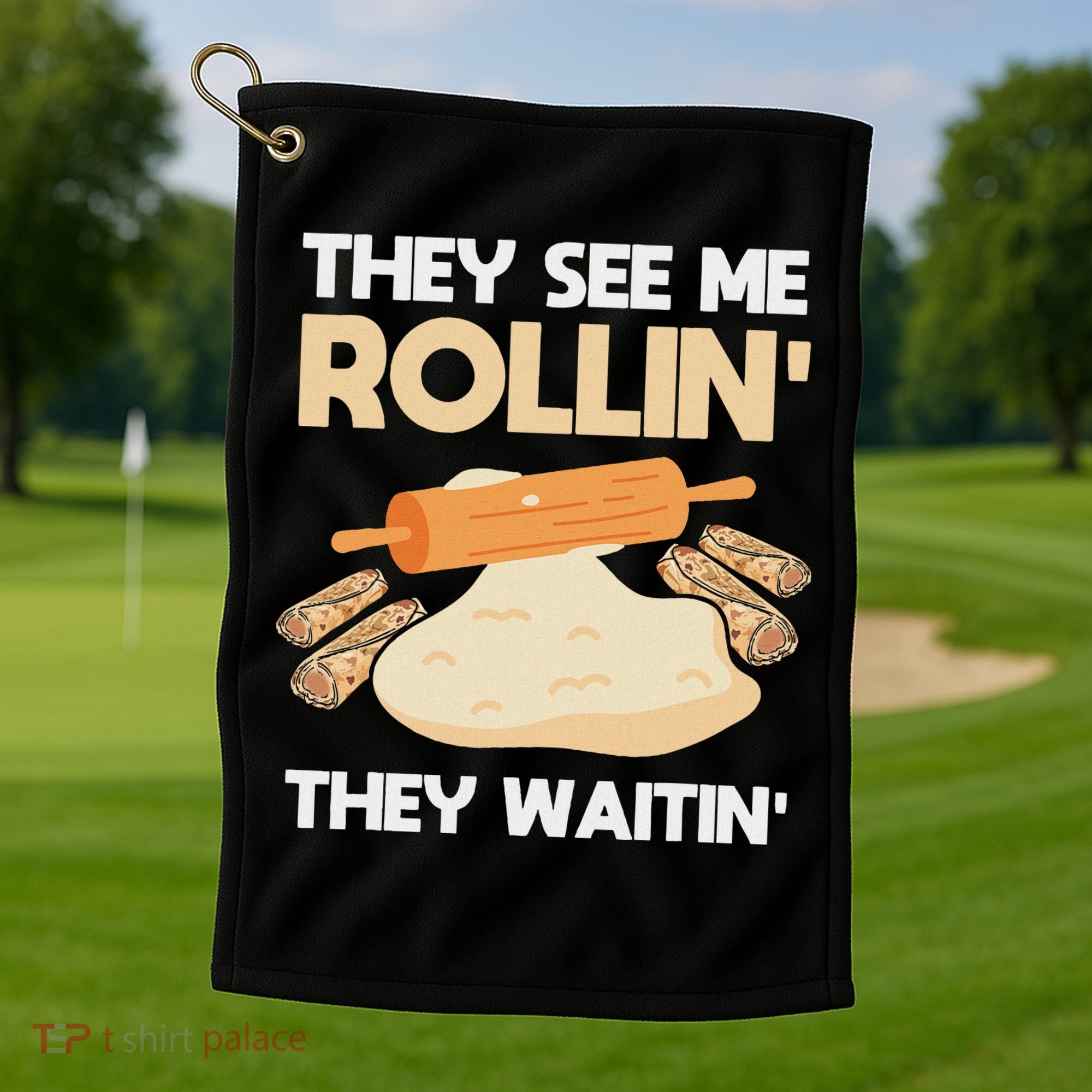 Lefse Master Funny Lefse Golf Towel