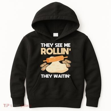 Lefse Master Funny Lefse Kids Hoodie