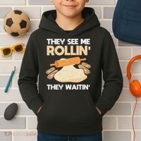 Lefse Master Funny Lefse Kids Hoodie thumb 2