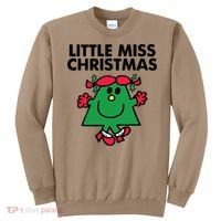 Little Miss Festive Christmas Xmas Holiday Sweatshirt thumb 0