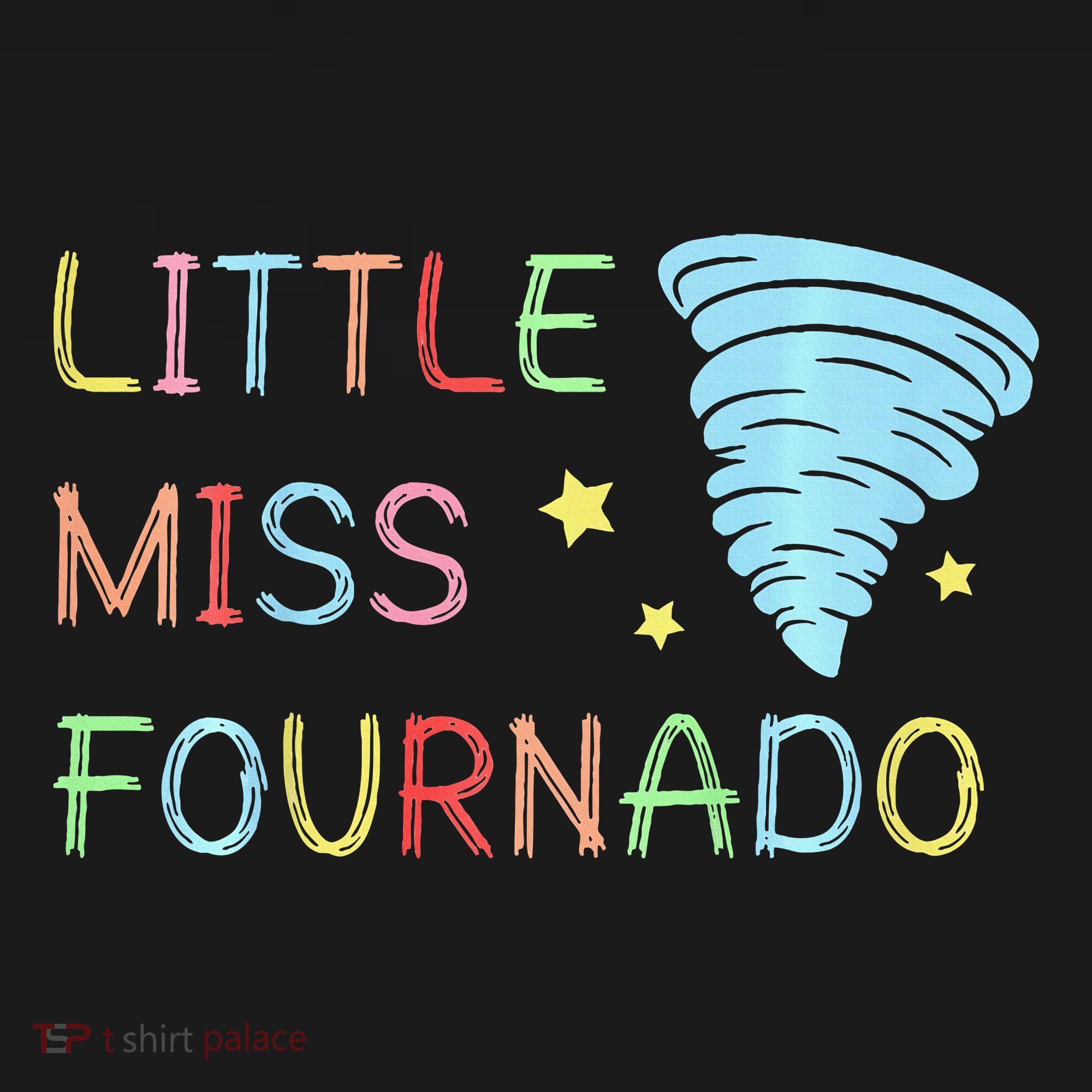 Little Miss Fournado 4th Birthday Women's Hoodie