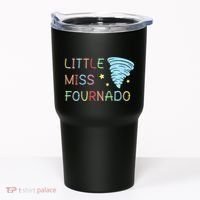 Little Miss Fournado 4th Birthday Tumbler thumb 0