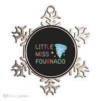 Little Miss Fournado 4th Birthday Ornament thumb 0
