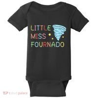 Little Miss Fournado 4th Birthday Baby Bodysuit thumb 0