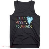 Little Miss Fournado 4th Birthday Tank Top thumb 0