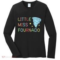 Little Miss Fournado 4th Birthday Women's Long Sleeve Shirt thumb 0