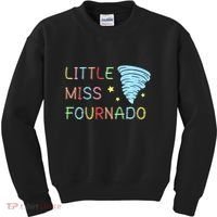 Little Miss Fournado 4th Birthday Kids Sweatshirt thumb 0