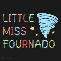 Little Miss Fournado 4th Birthday Kids Sweatshirt thumb 2