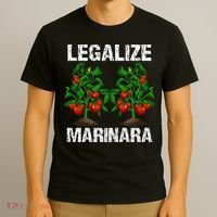 Legalize Marinara Funny Italian Food Parodie Tomato Sauce T-Shirt thumb 3