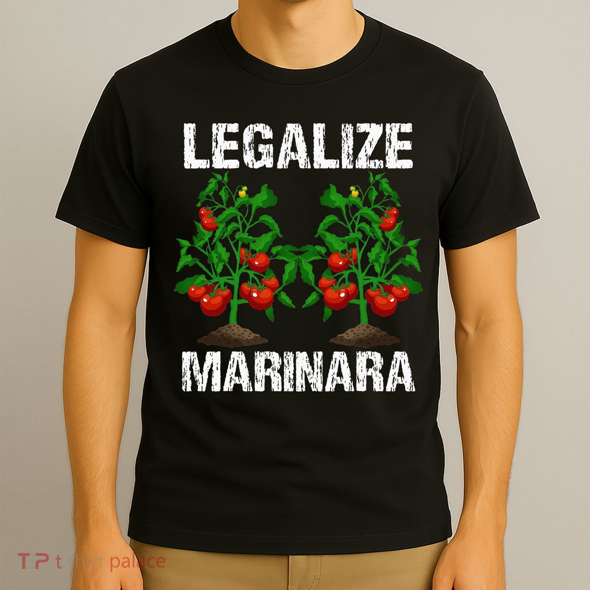 Legalize Marinara Funny Italian Food Parodie Tomato Sauce T-Shirt