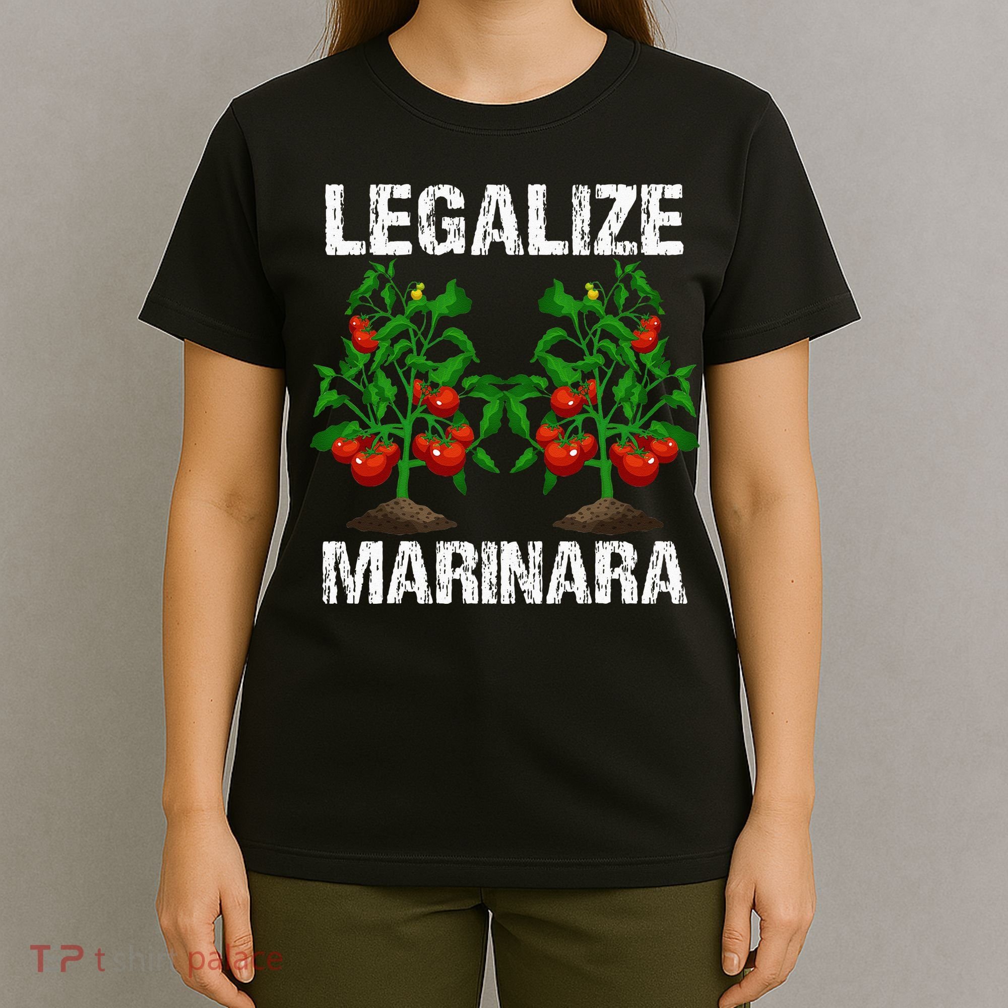 Legalize Marinara Funny Italian Food Parodie Tomato Sauce T-Shirt