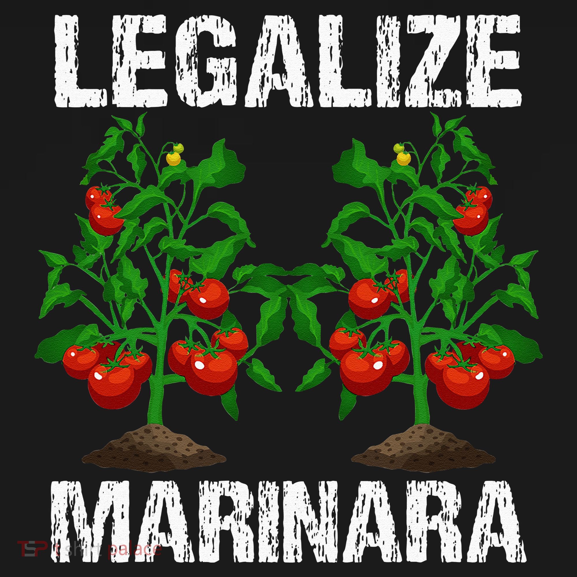 Legalize Marinara Funny Italian Food Parodie Tomato Sauce T-Shirt