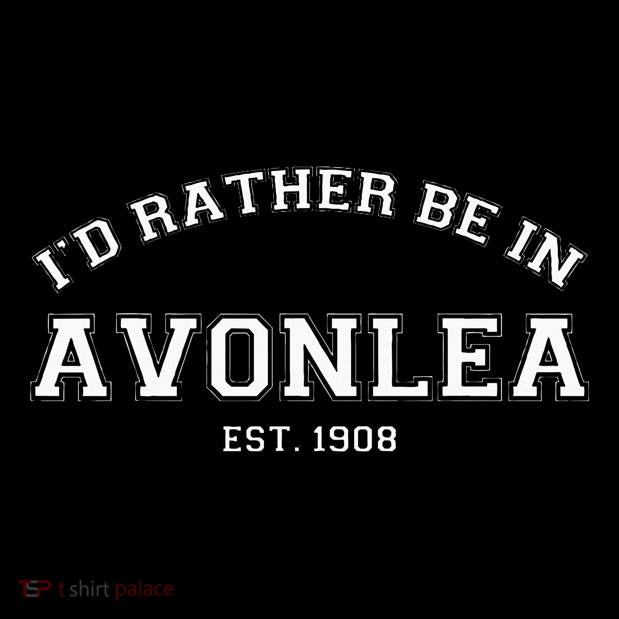 L.M. Montgomery Green Gables ID Rather Be In Avonlea Women's Hoodie