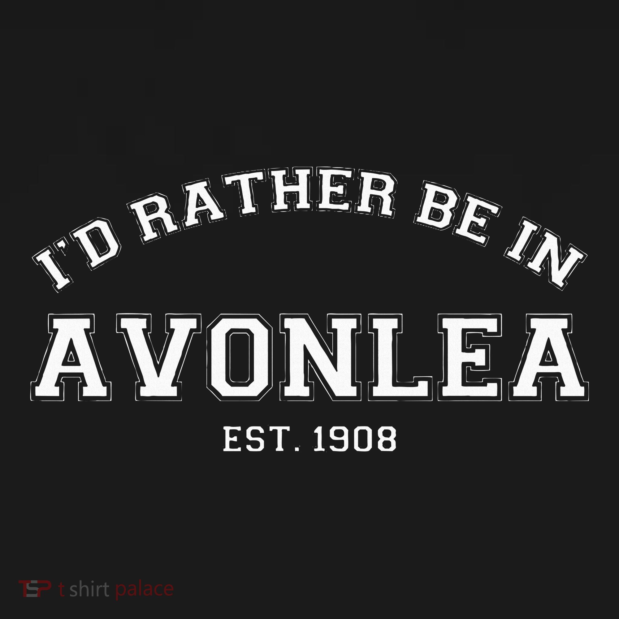 L.M. Montgomery Green Gables ID Rather Be In Avonlea Women's Tank Top