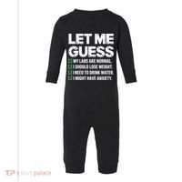 Let Me Guess My Labs Are Normal I Should Lose Weigh Sarcasm Sweatshirt Infant Fleece One Piece thumb 0
