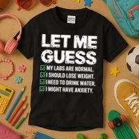 Let Me Guess My Labs Are Normal I Should Lose Weigh Sarcasm Sweatshirt Kids T-Shirt thumb 3