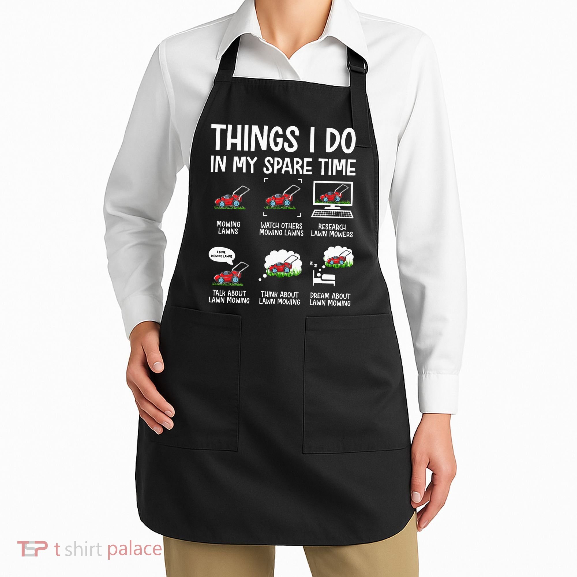 Lawn Mower Gifts For Landscapers Gardener Apron