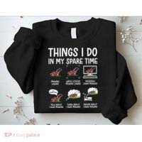 Lawn Mower Gifts For Landscapers Gardener Sweatshirt thumb 2