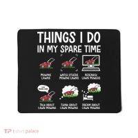 Lawn Mower Gifts For Landscapers Gardener Mousepad thumb 0