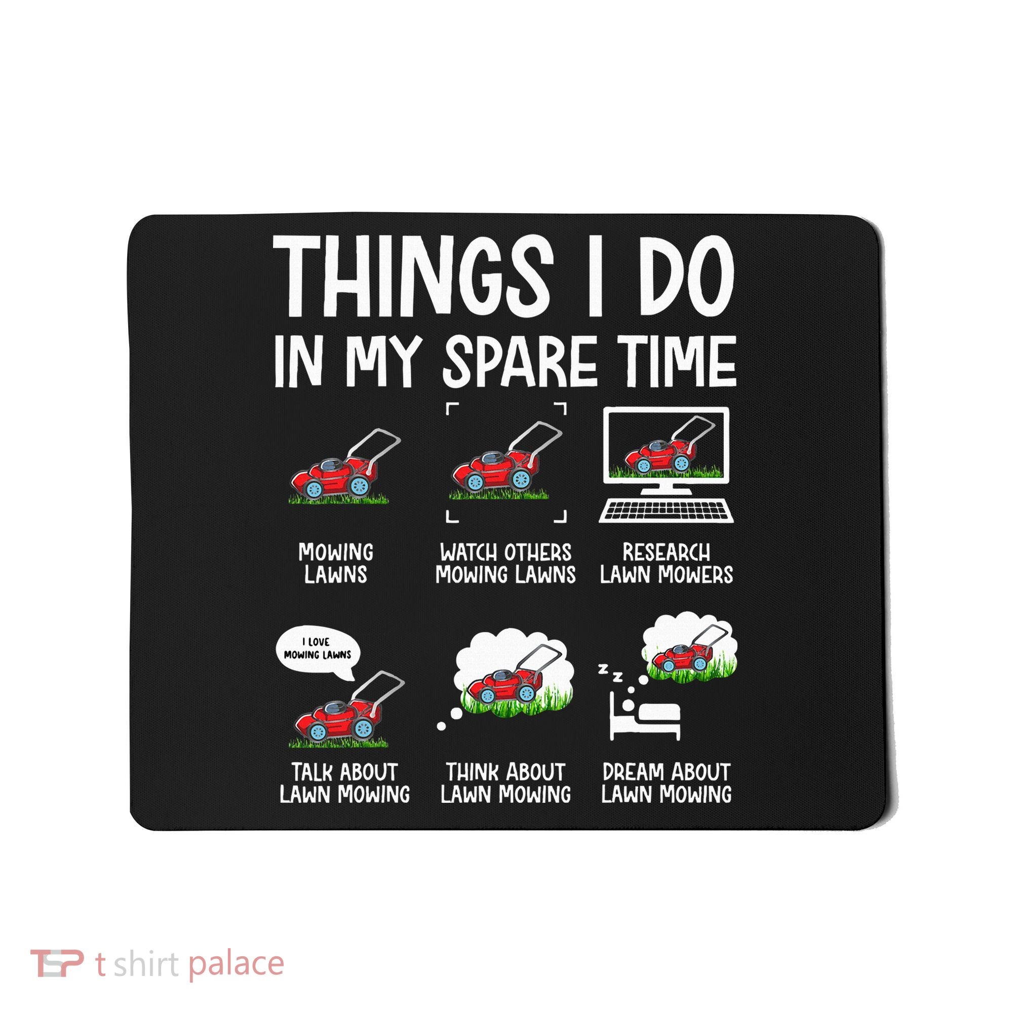 Lawn Mower Gifts For Landscapers Gardener Mousepad