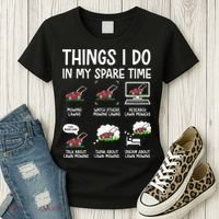Lawn Mower Gifts For Landscapers Gardener Women's T-Shirt thumb 3
