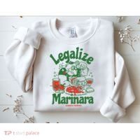 Legalize Marinara Gordos Pizzeria Sweatshirt thumb 2