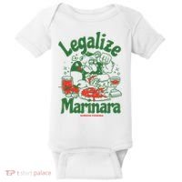 Legalize Marinara Gordos Pizzeria Baby Bodysuit thumb 0