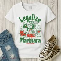 Legalize Marinara Gordos Pizzeria Women's T-Shirt thumb 3
