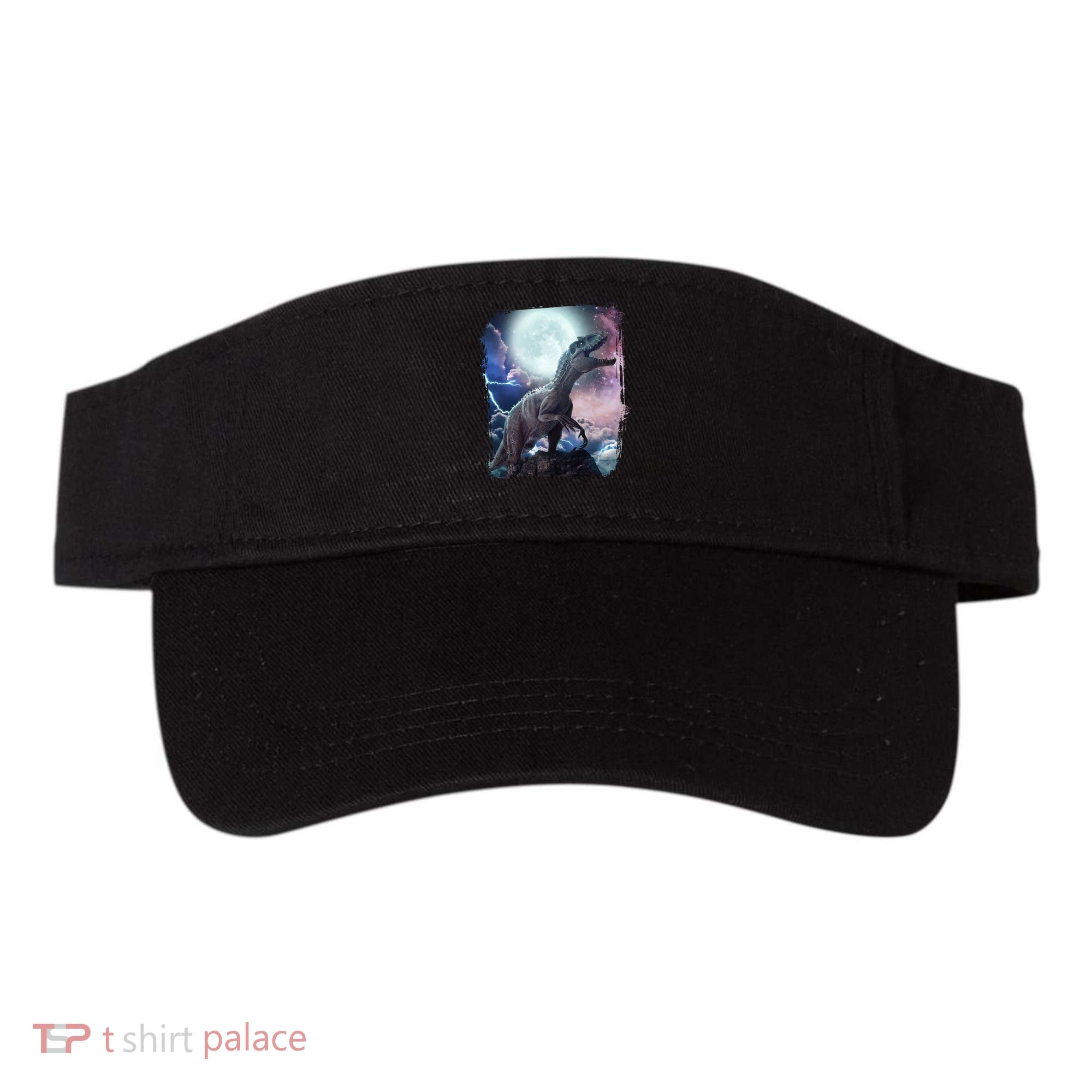Lightning Moon Galaxy Trex Dinosaur Visor