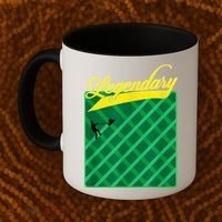Lawn Mowing Grass Stripes Dad Shirt Funny Mow The Grass Coffee Mug thumb 2