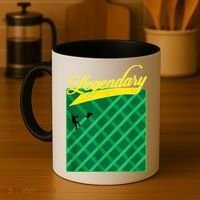 Lawn Mowing Grass Stripes Dad Shirt Funny Mow The Grass Coffee Mug thumb 4