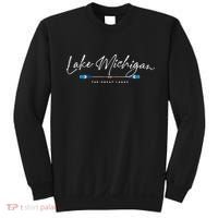 Lake Michigan Great Lakes Oars Graphic Sweatshirt thumb 0