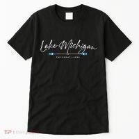 Lake Michigan Great Lakes Oars Graphic Tall T-Shirt thumb 0