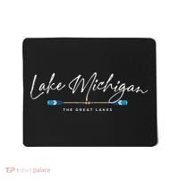 Lake Michigan Great Lakes Oars Graphic Mousepad thumb 0