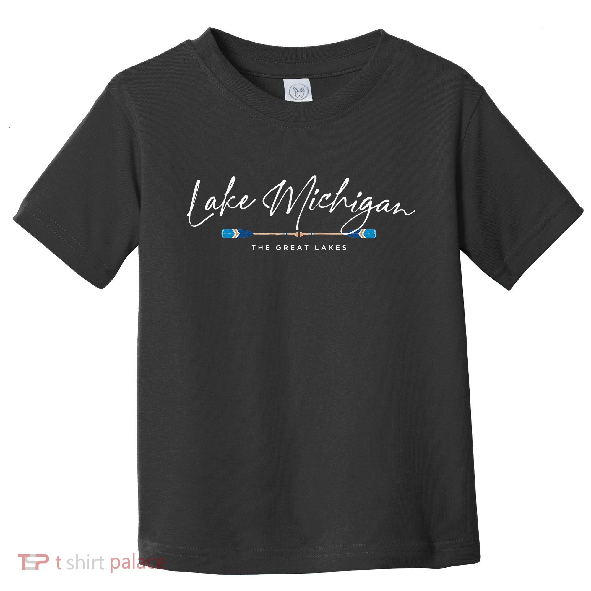 Lake Michigan Great Lakes Oars Graphic Toddler T-Shirt