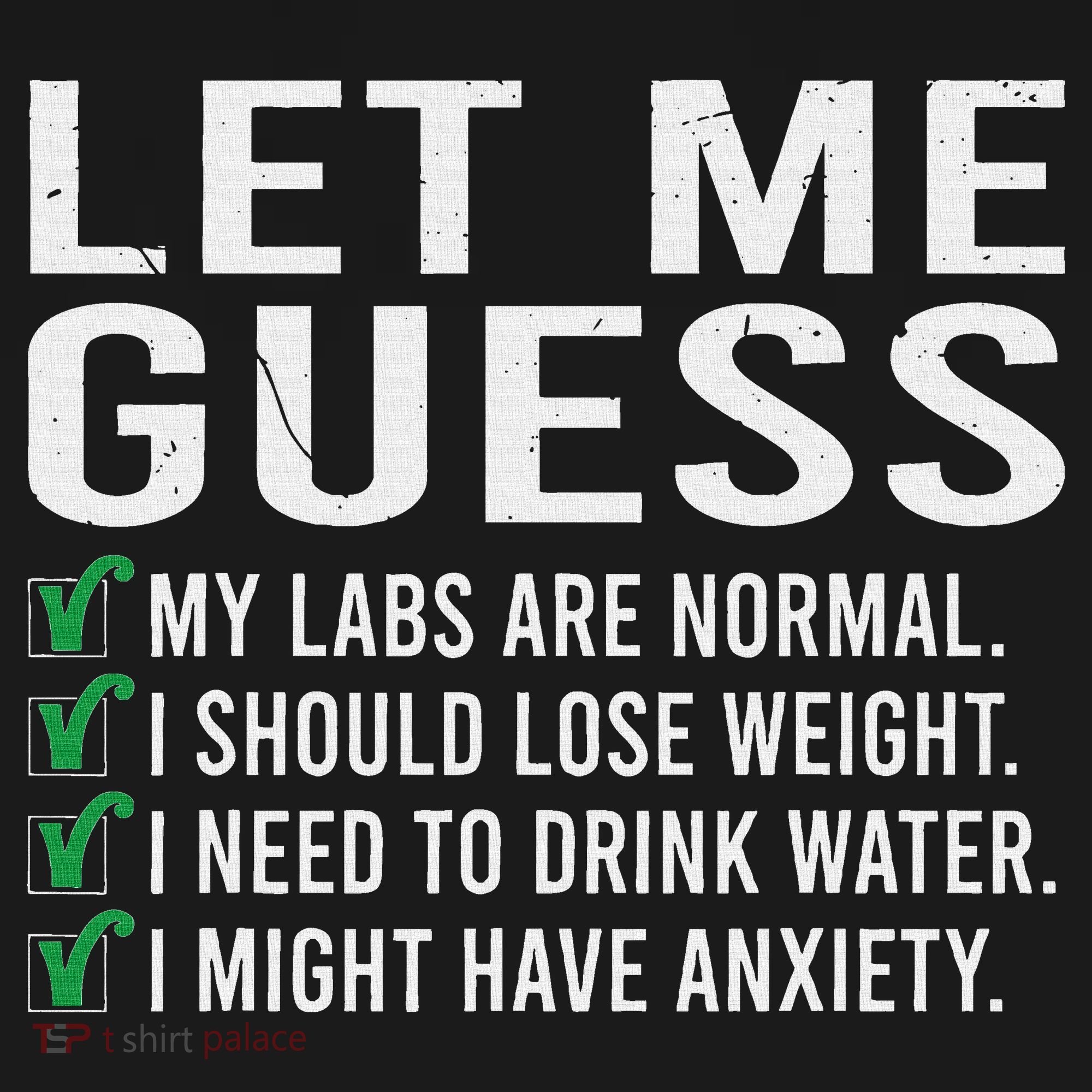 Let Me Guess My Labs Are Normal I Should Lose Weigh Ornament