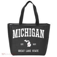 Love Michigan Great Lake State MI Est 1837 Home Tote Bag thumb 0